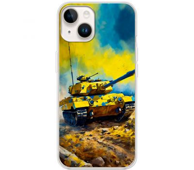 Чохол для iPhone 14 Plus MixCase патріотичні танк