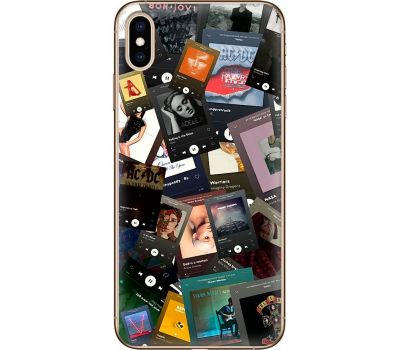 Чохол для iPhone X / Xs MixCase музика альбоми