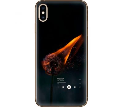 Чохол для iPhone X / Xs MixCase музика fireproof