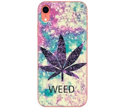 Чохол для iPhone Xr MixCase трава листя weed