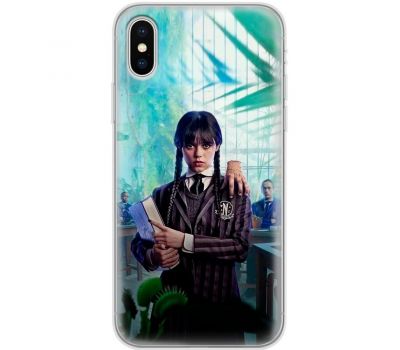 Чохол для iPhone Xs Max Mixcase Венздей на уроці