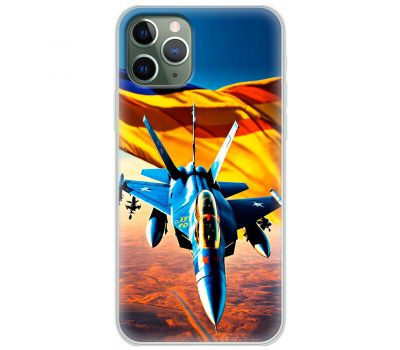 Чохол для iPhone 11 Pro MixCase патріотичні бойовий літак