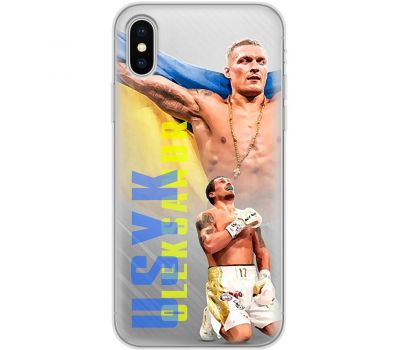 Чохол для iPhone X / Xs MixCase Вусік патріот