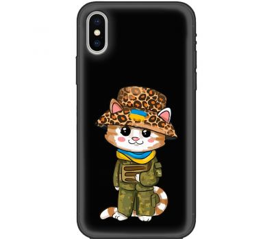 Чохол для iPhone Xs Max MixCase техніка леопардениш