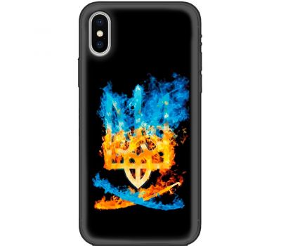 Чохол для iPhone Xs Max MixCase патріотичні герб та шабля