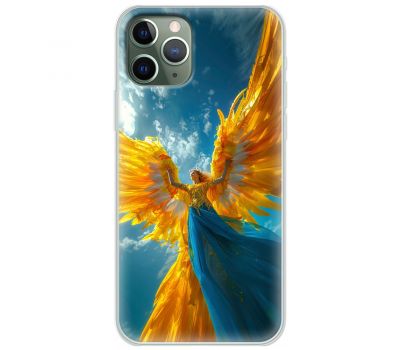 Чохол для iPhone 11 Pro Max MixCase патріотичні ангел українка