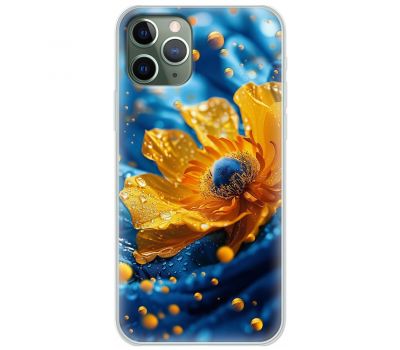 Чохол для iPhone 11 Pro Max MixCase патріотичні жовта квітка