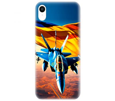 Чохол для iPhone Xr MixCase патріотичні бойовий літак