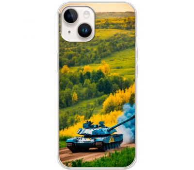 Чохол для iPhone 14 MixCase патріотичні бойовий танк