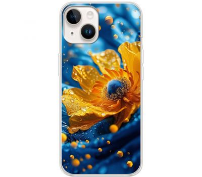 Чохол для iPhone 14 MixCase патріотичні жовта квітка