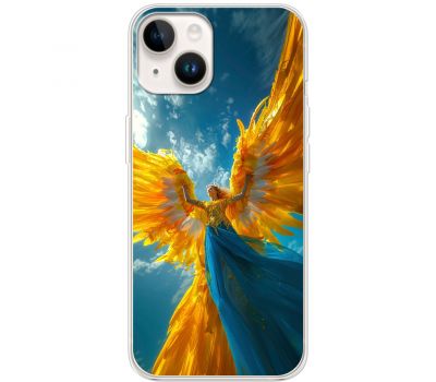 Чохол для iPhone 14 Plus MixCase патріотичні ангел українка