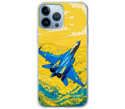 Чохол для iPhone 13 Pro MixCase патріотичні літак