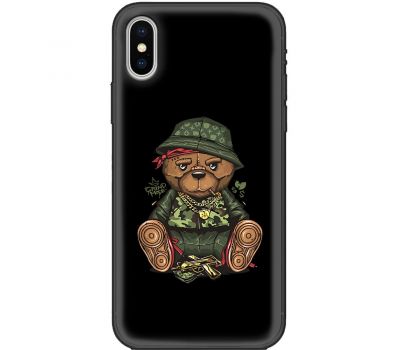 Чохол для iPhone X / Xs MixCase гроші angry bear