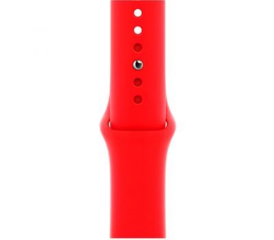 Ремінець для Apple Watch 38mm / 40mm S Silicone One-Piece червоний 3447455
