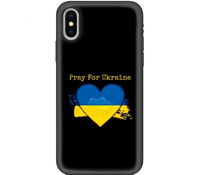 Чохол для iPhone Xs Max MixCase патріотичні pray for Ukraine