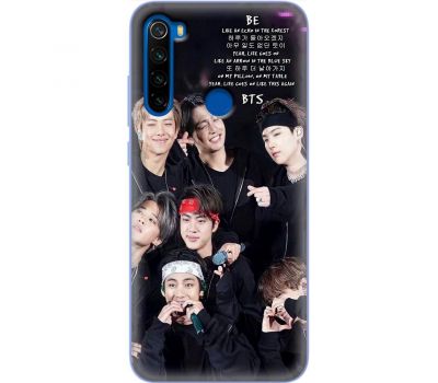 Чохол для Xiaomi Redmi Note 8T MixCase BTS текст пісні