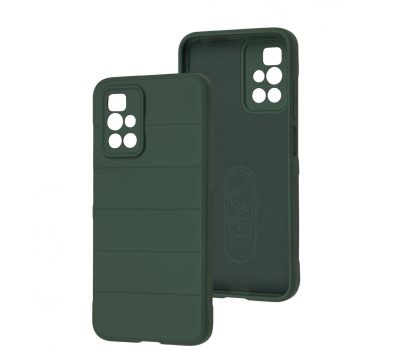 Чохол для Xiaomi Redmi 10 Shockproof protective dark green