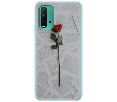 Чохол для Xiaomi Redmi 9T MixCase для закоханих троянд