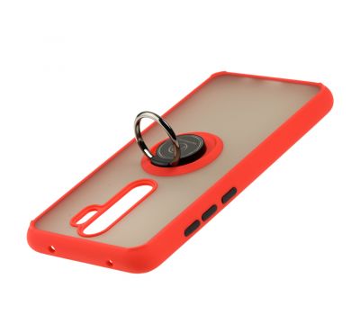 Чохол для Xiaomi Redmi Note 8 Pro LikGus Edging Ring червоний 3448003
