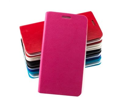 Чохол книжка для Meizu MX4 з рожевим магнітом