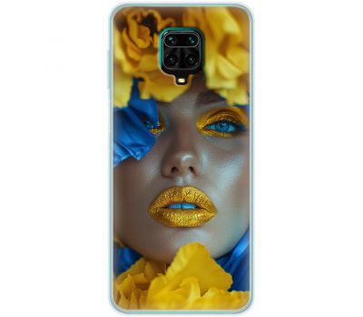 Чохол для Xiaomi Redmi Note 9S / 9 Pro MixCase патріотичні макіяж