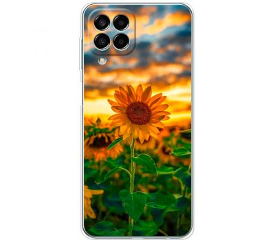 Чохол для Samsung Galaxy M33 (M336) MixCase осінь поле соняшників