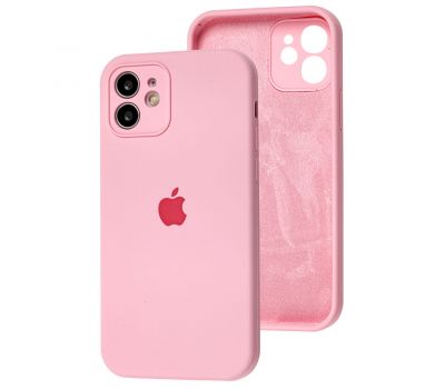 Чохол для iPhone 12 Square Full camera light pink