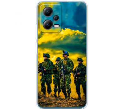 Чохол для Xiaomi Poco X5 / Note 12 5G MixCase патріотичні ССО