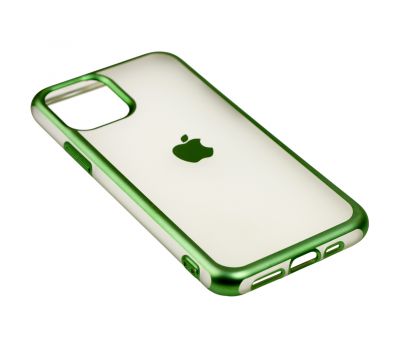 Чохол для iPhone 11 Pro Metall Effect зелений 3450085