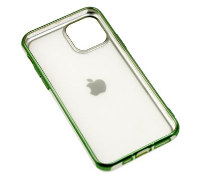 Чохол для iPhone 11 Pro Metall Effect зелений 3450086