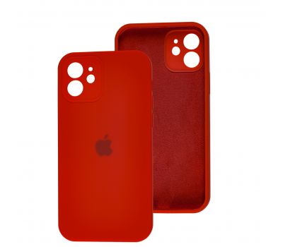 Чохол для iPhone 12 Square Full camera red