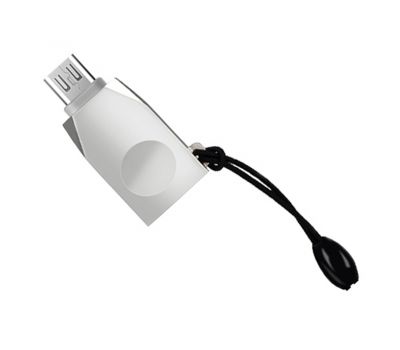 Перехідник OTG Hoco UA10 USB to MicroUSB сріблястий 3450027