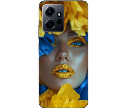 Чохол для Xiaomi Redmi Note 12 MixCase патріотичні макіяж