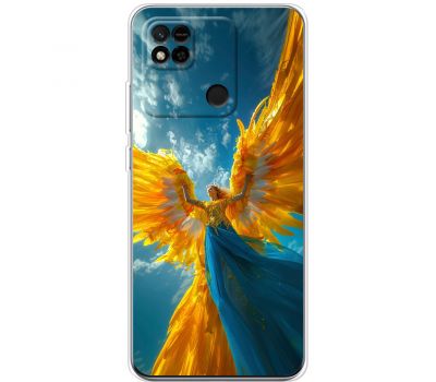 Чохол для Xiaomi Redmi 10A MixCase патріотичні ангел українка