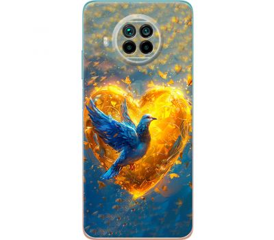 Чохол для Xiaomi Mi 10T Lite MixCase патріотичні серце та голуб
