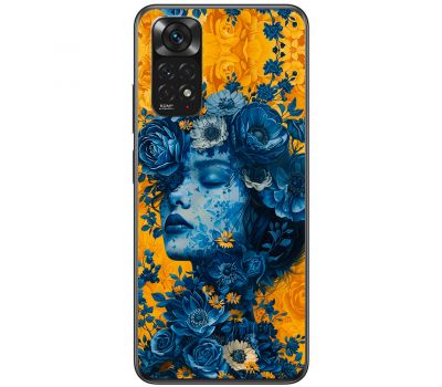 Чохол для Xiaomi Redmi Note 11 / 11s MixCase патріотичні жіноча блакить