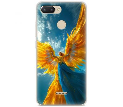 Чохол для Xiaomi Redmi 6 MixCase патріотичні ангел українка