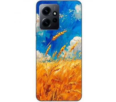 Чохол для Xiaomi Redmi Note 12 MixCase патріотичні Хліб України фарбою