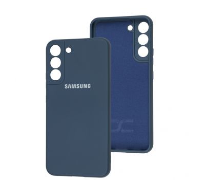 Чохол для Samsung Galaxy S22+ (S906) Full camera синій