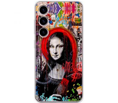 Чохол для Samsung Galaxy S24 MixCase графіті Мона Ліза