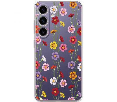 Чохол для Samsung Galaxy S24 Mixcase квіти патерн квіткових ліан