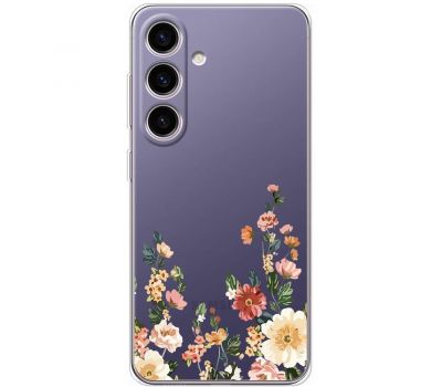 Чохол для Samsung Galaxy S24 Mixcase квіти квіточки
