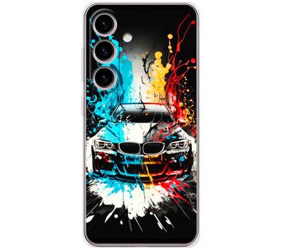 Чохол для Samsung Galaxy S24 MixCase машини mix color bmw