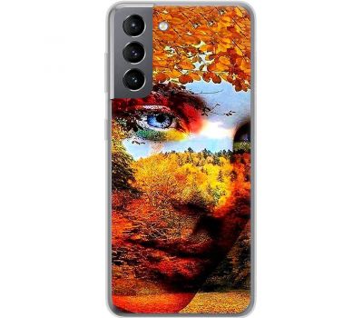 Чохол для Samsung Galaxy S21 (G991) MixCase асорті обличчя осені
