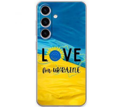 Чохол для Samsung Galaxy S24 MixCase патріотичні love Ukraine