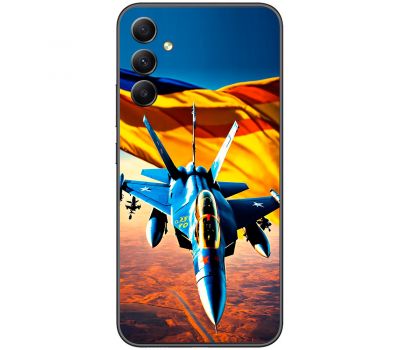 Чохол для Samsung Galaxy A25 MixCase патріотичні бойовий літак