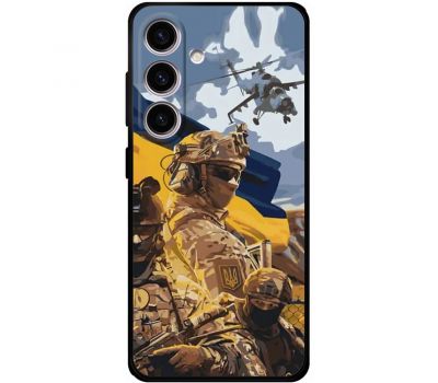 Чохол для Samsung Galaxy S24 MixCase патріотичні бійці України