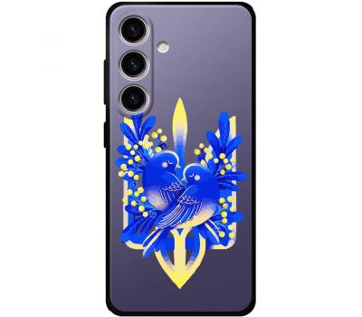 Чохол для Samsung Galaxy S24 MixCase патріотичні голуби світові