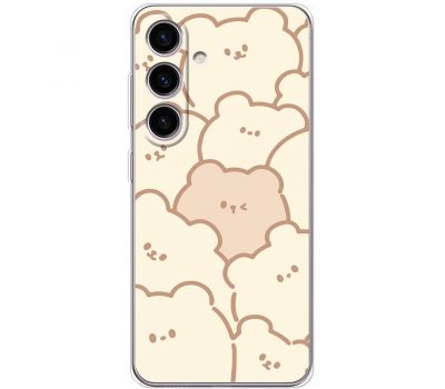 Чохол для Samsung Galaxy S24 MixCase мультики cute bears