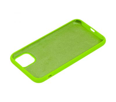 Чохол для iPhone 11 Pro Max Silicone Full lime green 3453139